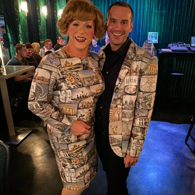 Margot Schlönzke und Andreas Brenner – 2020 · © David Schwanau